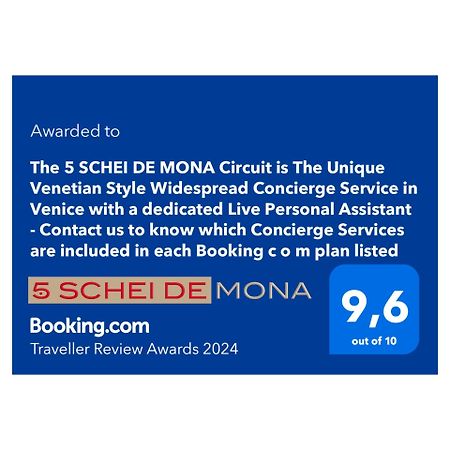 5 Schei De Mona Best Holiday Apartment With Gym In Venice Cannaregio Екстериор снимка